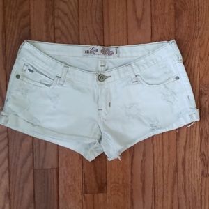 Hollister denim shorts